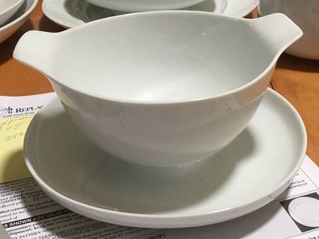Koppel Gravy Boat with Attached Underplate