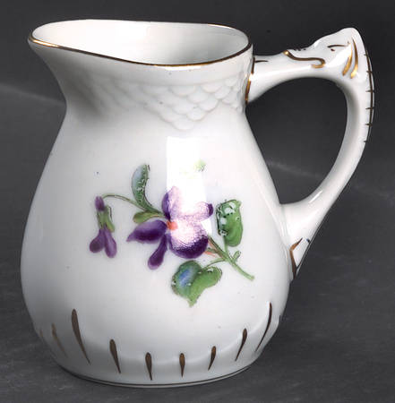 Saxon Flower (White Background) Mini Creamer