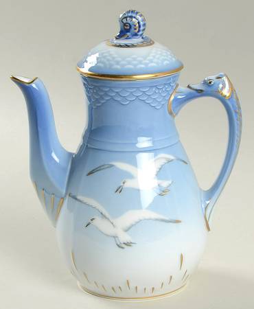 Seagull Individual Coffee Pot & Lid