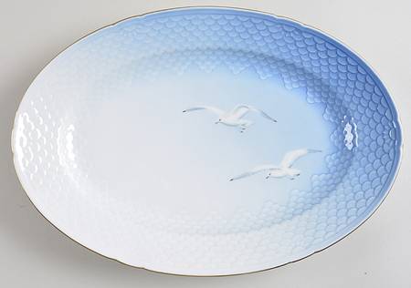 Seagull 13" Oval Serving Platter