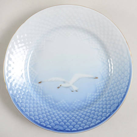 Seagull Salad Plate by Bing & Grondahl