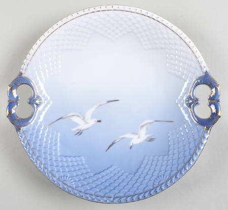 Seagull Handled Cake Plate