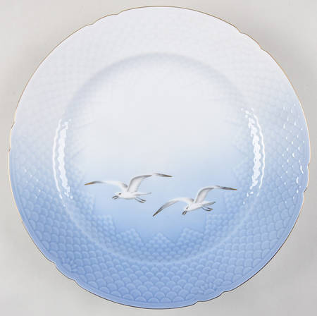 Seagull 12" Chop Plate (Round Platter) by Bing & Grondahl