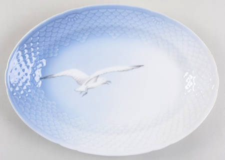 Seagull 11" Oval Serving Platter No Gold Trim