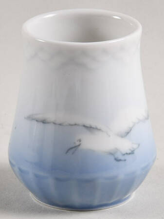 Seagull Mustard Jar No Lid W/No Gold Trim