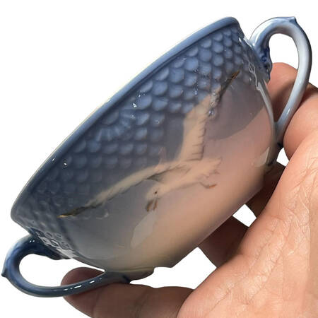 Seagull Flat Cream Soup Bowl