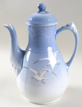 Seagull Coffee Pot & Lid  No Gold by Bing & Grondahl