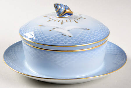 Seagull Butter Box & Lid