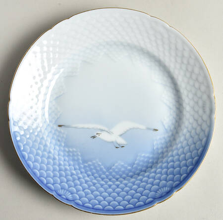 Seagull Salad Plate by Bing & Grondahl