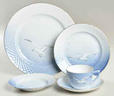 Seagull 40  Piece Estate Set