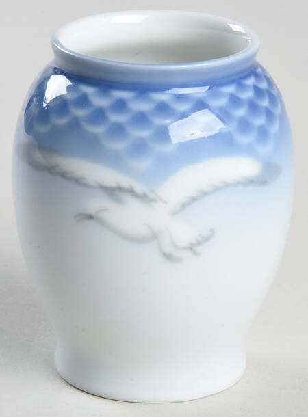 Seagull 2' No Gold  Mini Bud Vase by Bing & Grondahl