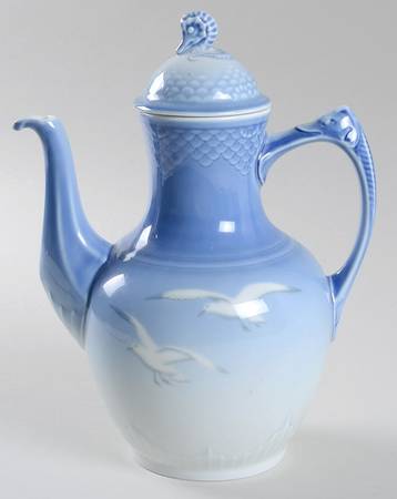 Seagull Small Coffee Pot & Lid No Gold Trim