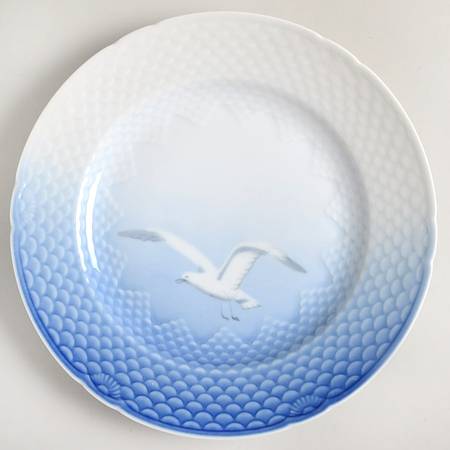 Seagull Dinner Plate without Gold Trim