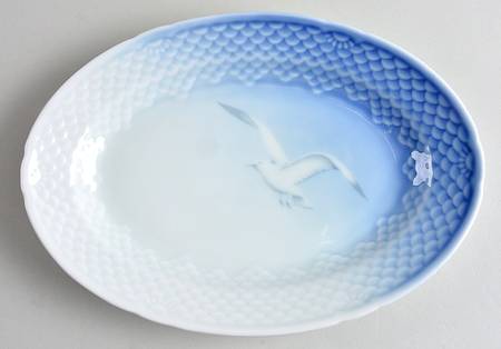 Seagull 11" Oval Serving Platter without Gold Trim
