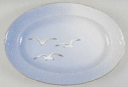 Seagull 20" Oval Serving Platter