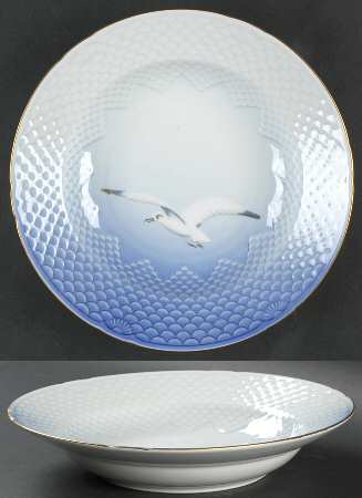 Seagull Large Rim Soup Bowl