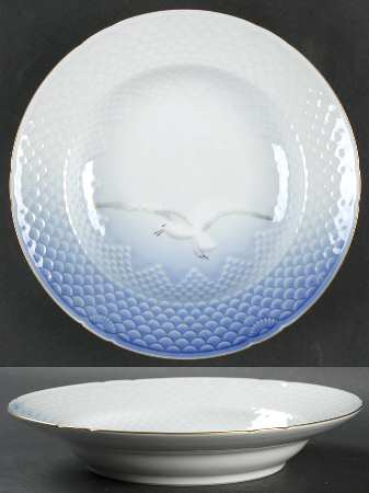 Seagull Rim Soup Bowl by Bing & Grondahl