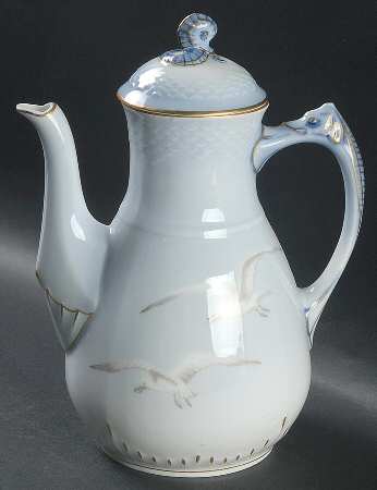 Seagull Coffee Pot & Lid