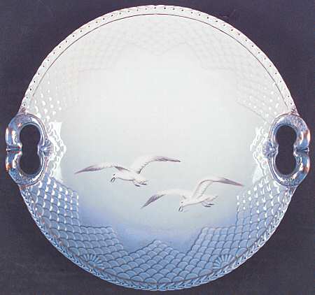 Seagull Handled Cake Plate