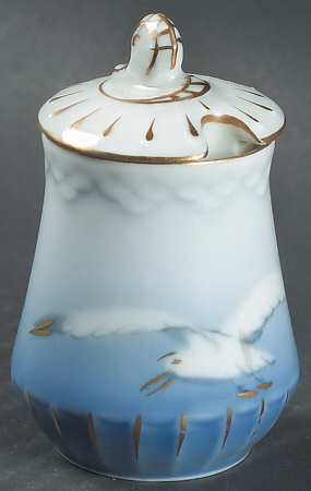 Seagull Mustard Jar & Lid
