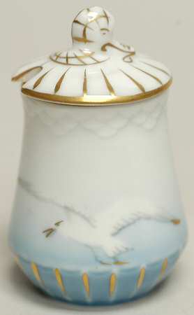 Seagull Mustard Jar & Lid by Bing & Grondahl