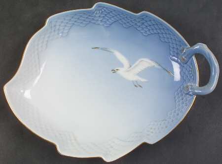 Seagull 9" Leaf Dish by Bing & Grondahl