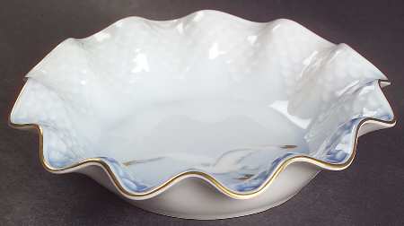 Seagull Small Round Fluted Bowl by Bing & Grondahl