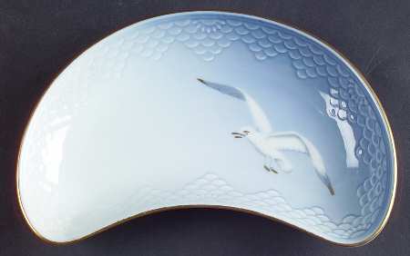 Seagull Crescent Salad Plate by Bing & Grondahl