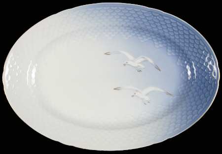 Seagull 13" Oval Serving Platter