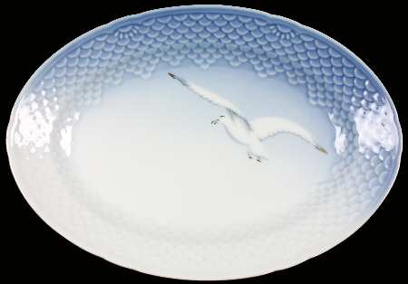 Seagull 11" Oval Serving Platter