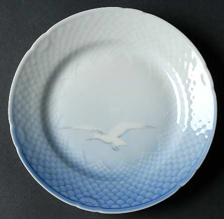 Seagull Dessert/Pie Plate-No Gold