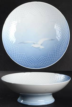 Seagull Round Compote (Height X Width)