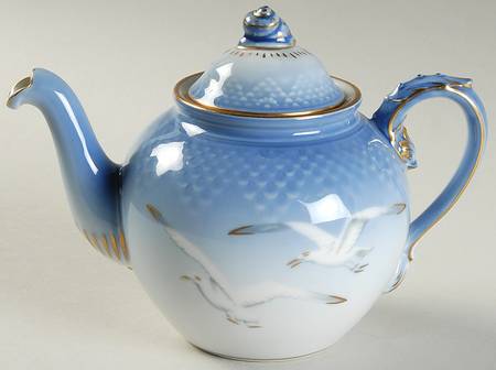 Seagull Individual Teapot & Lid