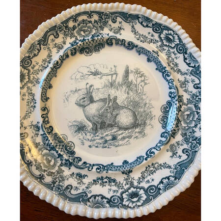 Lincoln Luncheon Plate