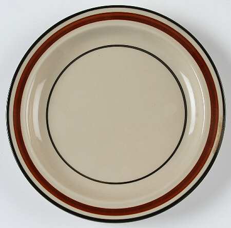 Cirque Brown Salad Plate