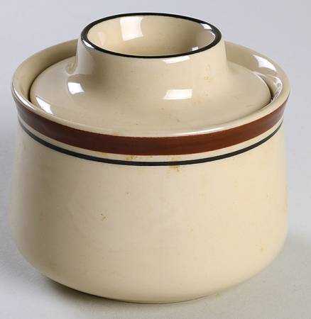 Cirque Brown Sugar Bowl & Lid