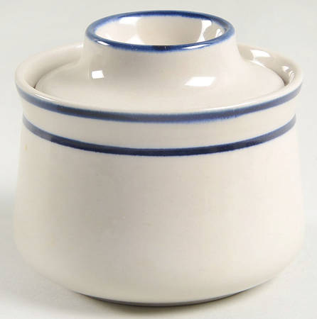 Scandia Blue Sugar Bowl & Lid
