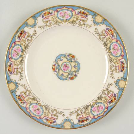Azure (No Embossed Fruit) Salad Plate