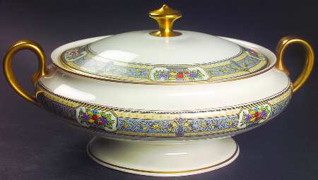 Orient Round Covered Vegetable by Morgan Belleek (USA)
