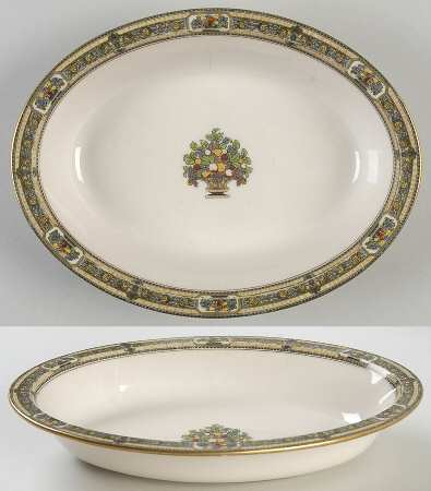 Orient 8" Oval Vegetable Bowl