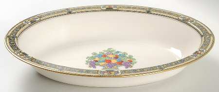 Orient 9" Oval Vegetable Bowl
