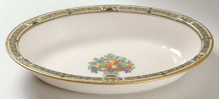 Orient 10" Oval Vegetable Bowl