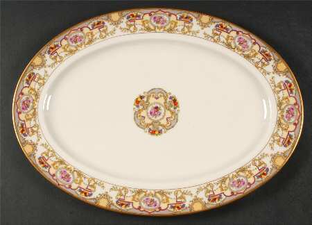 Victoria 15" Oval Serving Platter