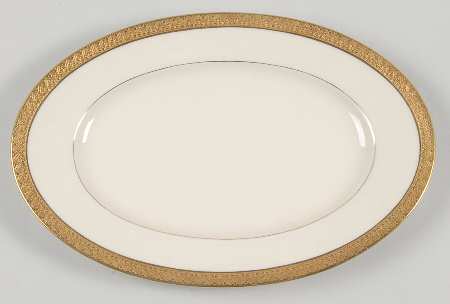 Aida 12" Oval Serving Platter