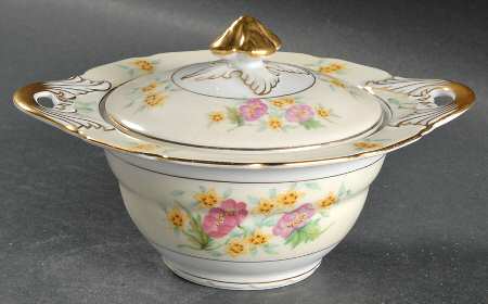 Angeles Sugar Bowl & Lid