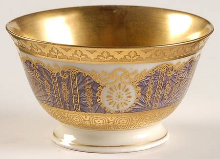 Antoinette Purple Mini Open Sugar Bowl