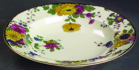 Autumnleaves Rim Soup Bowl