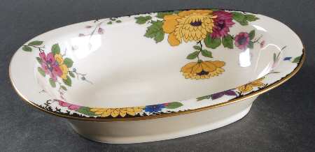 Autumnleaves 9" Oval Vegetable Bowl