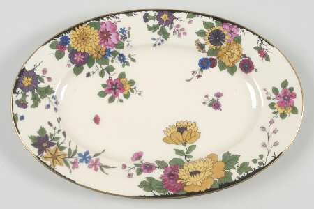 Autumnleaves 12" Oval Serving Platter