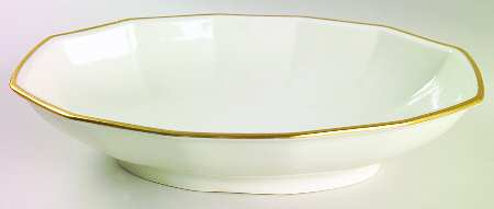 BLK13 10" Oval Vegetable Bowl
